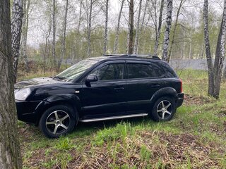 2006 Hyundai Tucson I, чёрный, 984900 рублей, вид 4