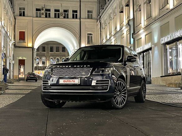 2018 Land Rover Range Rover IV Рестайлинг, синий - вид 19