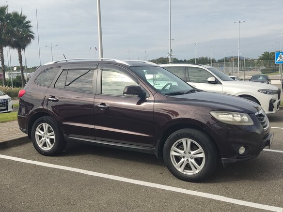 2011 Hyundai Santa Fe II Рестайлинг, коричневый, 1350000 рублей - вид 6