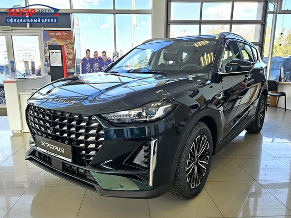 2026 Jetour X70+ I Рестайлинг, зелёный - вид 2