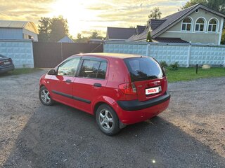 2007 Hyundai Getz I Рестайлинг, красный, 425000 рублей, вид 4
