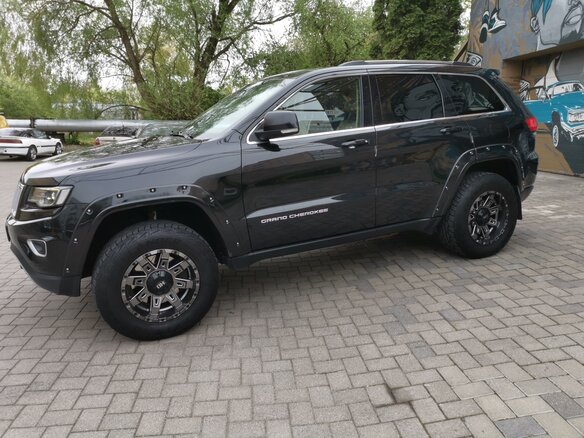 2014 Jeep Grand Cherokee IV (WK2) Рестайлинг, чёрный, 2490000 рублей - вид 6