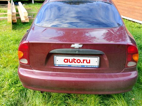 2008 Chevrolet Lanos I, пурпурный, 100000 рублей, вид 3