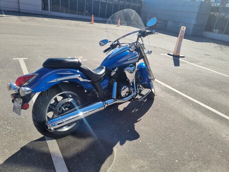 2009 Yamaha XVS950, синий, 650000 рублей, вид 5
