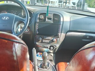 2007 Hyundai Sonata ТагАЗ IV (EF) Рестайлинг, чёрный, 650000 рублей, вид 3