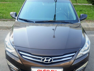 2014 Hyundai Accent IV, коричневый, 896882 рублей, вид 2