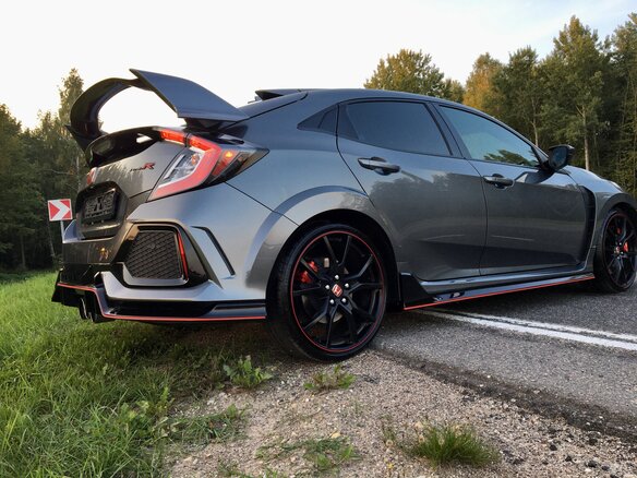 2017 Honda Civic Type R X, серый - вид 6