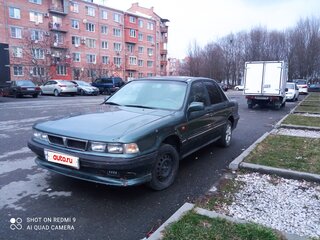 1990 Mitsubishi Galant VI, голубой, 200000 рублей, вид 1