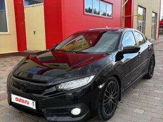 2016 Honda Civic X, чёрный, 1750000 рублей, вид 1
