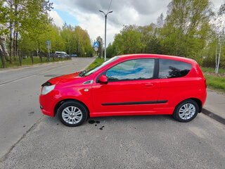2009 Chevrolet Aveo I Рестайлинг, красный, 325000 рублей, вид 4