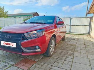 2017 Lada (ВАЗ) Vesta I, красный, 660000 рублей, вид 1