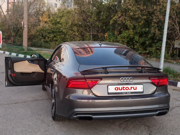 2013 Audi A7 S-tronic I (4G), серый, 2450000 рублей - вид 20