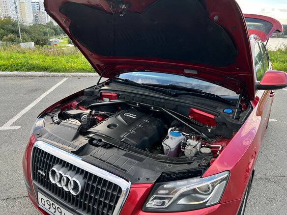 2011 Audi Q5 8tiptronic I (8R), пурпурный, 1480000 рублей - вид 10