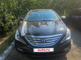 2012 Hyundai Sonata VI (YF), чёрный, 1250000 рублей, вид 2