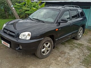 2008 Hyundai Santa Fe Classic Classic, чёрный, 850000 рублей, вид 2