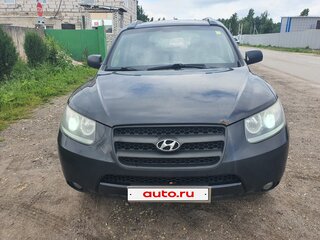 2006 Hyundai Santa Fe II, чёрный, 700000 рублей, вид 2