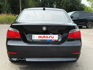 2006 BMW 5 серии 525i V (E60/E61), чёрный, 1100000 рублей, вид 5