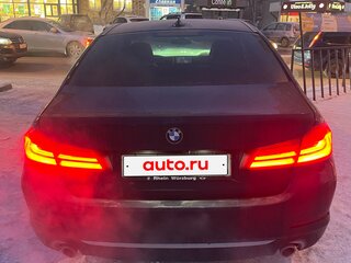 2018 BMW 5 серии 525d VII (G30/G31/G38), синий, 4700000 рублей, вид 2