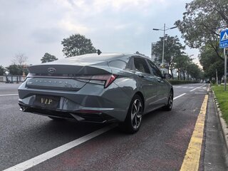 2022 Hyundai Elantra VII (CN7), серый, 1320000 рублей, вид 4