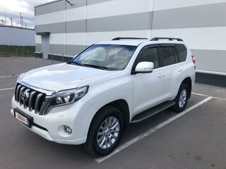 2016 Toyota Land Cruiser Prado 150 Series Рестайлинг 1, белый, 3450000 рублей, вид 1