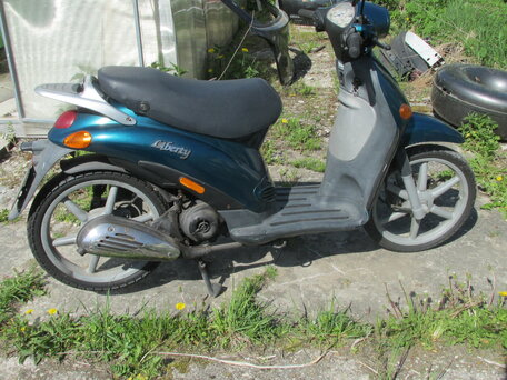 2009 Piaggio Liberty, зелёный, 88000 рублей, вид 1