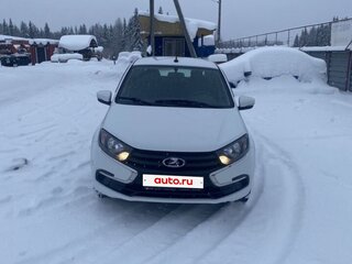 2022 Lada (ВАЗ) Granta I Рестайлинг, белый, 695000 рублей, вид 3