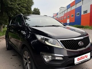 2014 Kia Sportage III Рестайлинг, чёрный, 1370000 рублей, вид 3