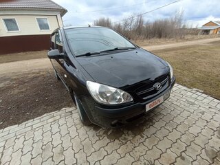 2008 Hyundai Getz I Рестайлинг, чёрный, 455000 рублей, вид 1