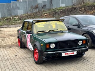 1999 Lada (ВАЗ) 2107, зелёный, 130000 рублей, вид 3