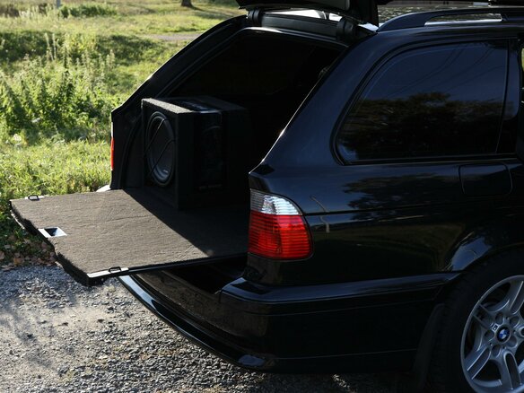 2001 BMW 5 серии 540i IV (E39) Рестайлинг, чёрный - вид 7