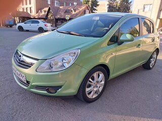 2009 Opel Corsa D, зелёный, 760000 рублей, вид 1