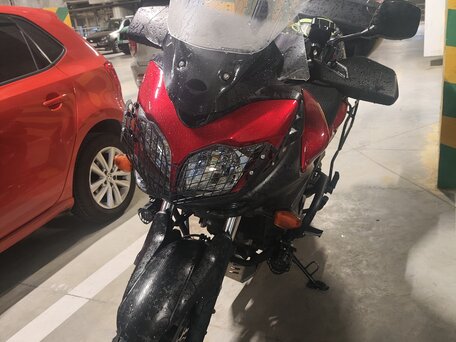 2013 Suzuki V-Strom DL 650, красный, 600000 рублей, вид 1