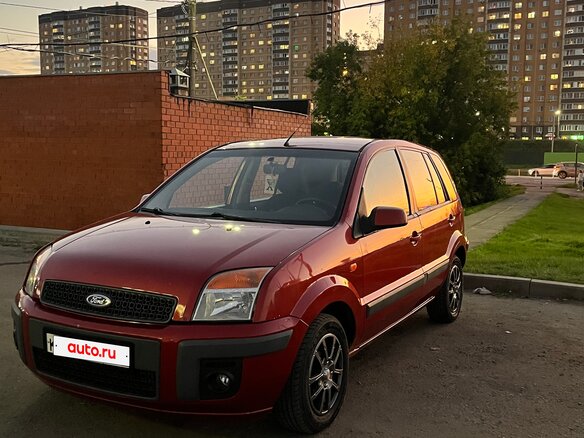 2007 Ford Fusion I Рестайлинг, красный, 460000 рублей