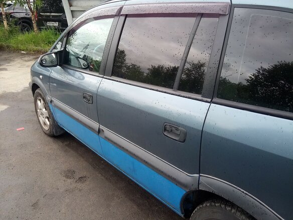2001 Opel Zafira A, серый, 450000 рублей - вид 5