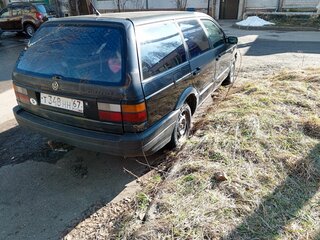 1992 Volkswagen Passat B3, чёрный, 95000 рублей, вид 4