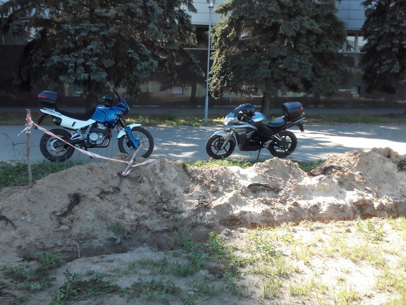 1993 Honda NX, синий, 300000 рублей - вид 33