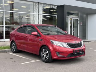 2013 Kia Rio III, красный, 600000 рублей, вид 1