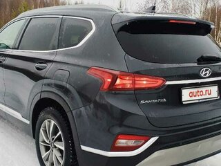 2019 Hyundai Santa Fe IV, серый, 2720000 рублей, вид 4