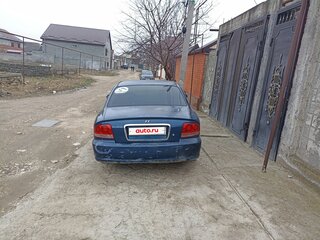 2007 Hyundai Sonata ТагАЗ IV (EF) Рестайлинг, синий, 400000 рублей, вид 5