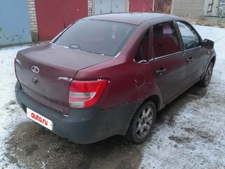 2012 Lada (ВАЗ) Granta I, пурпурный, 129000 рублей, вид 4