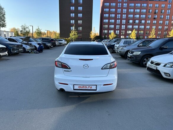 2012 Mazda 3 II (BL) Рестайлинг, белый, 1355000 рублей - вид 11
