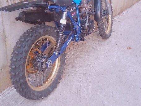 1986 Honda TL 125 S, синий, 250000 рублей, вид 2