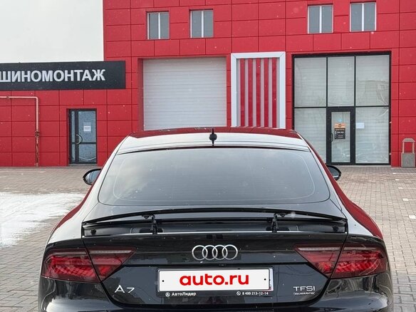 2016 Audi A7 I (4G) Рестайлинг, чёрный - вид 6