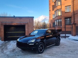 2007 Porsche Cayenne S I Рестайлинг (957), чёрный, 1700000 рублей, вид 3