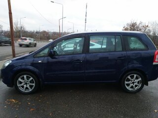 2012 Opel Zafira B Рестайлинг, синий, 630000 рублей, вид 4