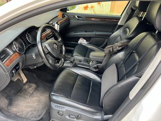 2013 Skoda Superb DSG II Рестайлинг, белый, 899000 рублей, вид 4