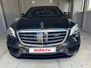 2018 Mercedes-Benz S-Класс AMG 63 AMG Long III (W222, C217) Рестайлинг, чёрный, 9998500 рублей, вид 3