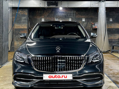 2017 Mercedes-Benz Maybach S-Класс 560 I (X222) Рестайлинг, пурпурный, 6900000 рублей, вид 3