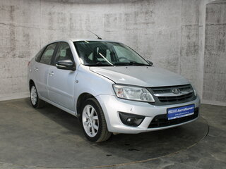 2015 Lada (ВАЗ) Granta I, серебристый, 377000 рублей, вид 3