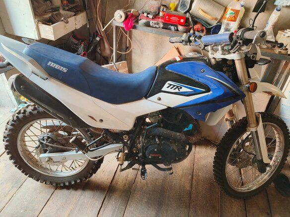 2014 Irbis TTR 250, синий, 140000 рублей